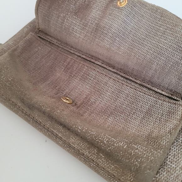 Chloe Wallet Zippy Authentic Bow Accordion Leather Zip Around Beige Metallic - Picture 12 of 12